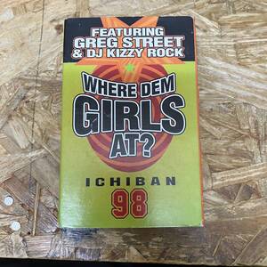 ア HIPHOP,R&B WHERE DEM GIRLS AT? アルバム!! TAPE 中古品