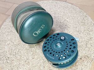 ★即決！稀少 限定色 ORVIS CFO 5 DISC SALT WATER ソフトケース付き 美品！機関好調 オービス C.F.O.V ディスク ソルトウォーター ★