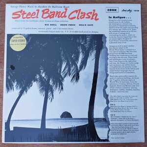 Steel Band Clash/米Cook Org.Mono/Calypso/Brute Force Steel Band Of Antigua/The Big Shell Steel Band/etc./シュリンク付美品