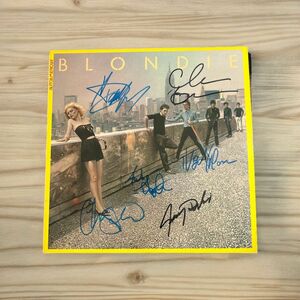 Blondie ブロンディ Autoamericanオートアメリカン Nigel Harrisonナイジェル・ハリソン Chris S..直筆サイン入り LP レコード 送料無料