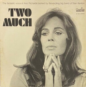 ♪試聴♪Ann Richards And Big Band Of Stan Kenton / Two Much