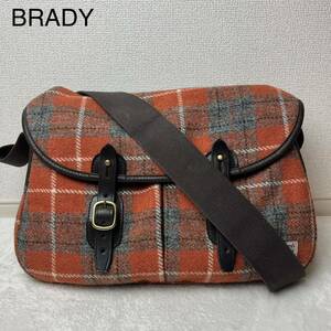 美品 BRADY ブレディ ハリスツイード別注 Ariel アリエル ショルダーバッグ