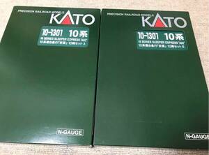 ◆◇KATO　カトー　10-1301　10系寝台急行「安芸」10両セット◇◆