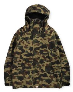 BAPE エイプ GORE - TEX 1ST CAMO SNOWBOARD JACKET スノボジャケット アンダーカバー 袖レザー ダウン LEATHER CLASSIC DOWN JACKET 迷彩