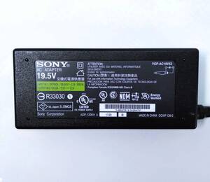 SONY ACアダプタ & 電源コード　19.5V　6.2A　VGP-AC19V52　【送料無料】