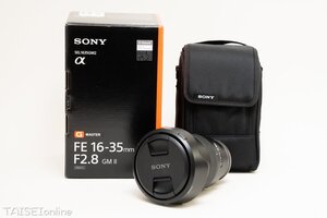 ソニー デジタル一眼カメラαEマウントレンズ SONY SEL1635GM FE16-35mm F2.8 GM No.1 中古品　24091802