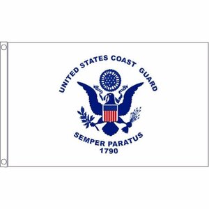 海外限定 国旗 アメリカ沿岸警備隊 米国 USCG 特大フラッグ
