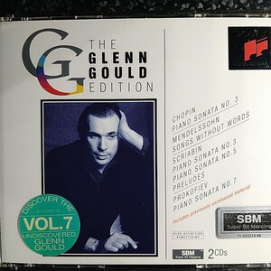 h（2CD）グレン・グールド　ショパン　ピアノ・ソナタ第3番　メンデルスゾーン　スクリャービン　他　Gould Chopin Piano Sonata