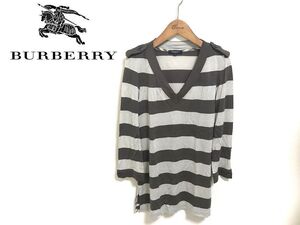 BURBERRY トップス 長袖 七分丈 バーバリー 1 ボーダー *4