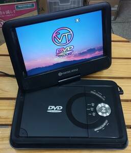 ポータブルDVDプレーヤー ヴァーテックス PDVD-V092BK ジャンク品