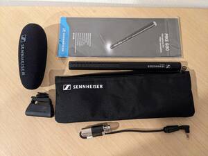 Sennheiser MKE 600 ショット ガン マイク XLR ゼンハイザー ショットガン マイク コンデンサー MKE600 MKE-600 カメラ vlog PC 配信