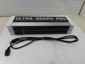 ♪・ベリンガー GEQ 3102 BEHRINGER ULTRA-GRAPH PRO グラフィックイコライザーコンプレッサー リミッター音響機器・♪管理610-23