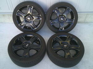 ★ BMWミニ MINI 純正 17インチ アルミホイール 4本 7J X 17 +48 PCD100 4穴 205/45R17 ★ R50 R52 R53 R55 R56 クーパー クーパーS