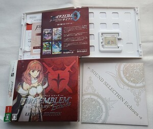 【美品　希少】 中古 ニンテンドー 3DS 専用 ソフト ファイアーエムブレム　サイファカード付 エコーズ　もうひとりの英雄王 Nintendo