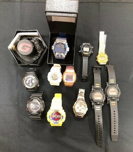 【6AS蒲11002F】1円スタート★CASIO★G-SHOCK★Baby-G★腕時計★デジタル★アナログ★おまとめ★11点★不動★ジャンク★