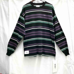 WTAPS/ダブルタップス／JAM LS TEE PURPLE / 212ATDT-CSM36 ／ size×０３／ L ／タグ付き