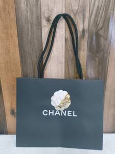 AS1　シャネル　CHANEL　紙袋　限定カメリア付き　美品　直営非売品　ショッパー 　国内正規品