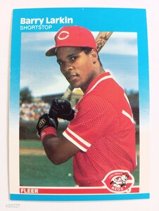 1987 Fleer BARRY LARKIN バリー・ラーキン ROOKIE ルーキーカード RC