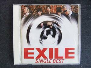 CDアルバム-4　　　EXILE　　SINGLE BEST　エグザイル　帯付