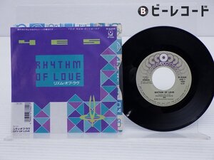 Yes「Rhythm Of Love」EP（7インチ）/ATCO Records(P-2359)/洋楽ロック