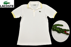 S-9340★送料無料★美品★CHEMISE LACOSTE シュミーズ ラコステ★1980-90