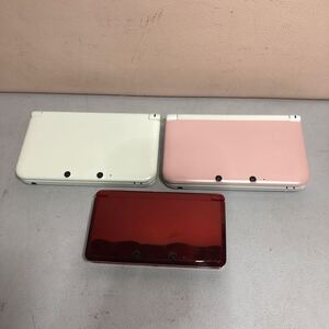 任天堂　ニンテンドー　３DS 3DSLL 本体　まとめ売り　３台　動作未確認　未チェック　ジャンク品　3DS１台 3DSLL２台 Nintendo