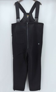 BLUCO WORK GARMENT/ブルコ 145-43-002/BONDING KNIT OVERALL カラー(BLK)サイズL.新品.税込価格.送料無料.