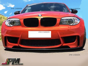 BMW E82 E88 128i 135i Mスポ DP Style カーボン フロントリップスポイラー