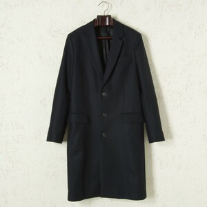 美品 AMI Alexandre Mattiussi アミ アレクサンドル マテュッシ チェスターコート 3 BUTTONS CLASSIC COAT ウール 46 m0025-08-034