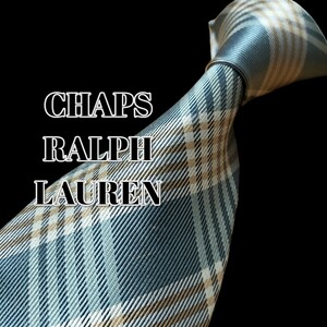 ★CHAPS RALPH LAUREN★　グレー系　チェック柄　日本製