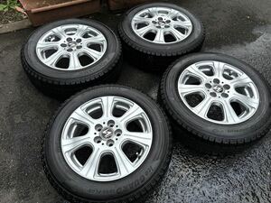 【深溝】トヨタ用 ホイール&スタッドレスタイヤ 185/65R15 4本セット♪プリウス シエンタ プレミオ アリオン ラクティス等に！