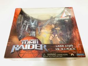 Tomb raider action figure Lara Croft vs S.I.M.O.N playmates / トゥームレイダー アクションフィギュア ララ・クロフト vs S.I.M.O.N