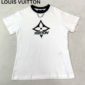 23ss ☆美品☆ LOUIS VUITTON ルイヴィトン　Snowflake スノーフレーク　チェーン　Tシャツ　半袖　レディース