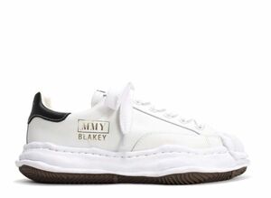 Maison MIHARA YASUHIRO "BLAKEY" OG Sole Leather Low-top Sneaker "White" 26.5cm A06FW702