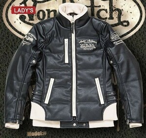 新品 Von Dutch（ボンダッチ）合皮レザーJKT・VOM-WPJ15・サンプル①・レディースM