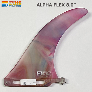 【新入荷　即決】Fins Unlimited FIN 8.0" "ALPHA FLEX" DARKRED-MARBLE1