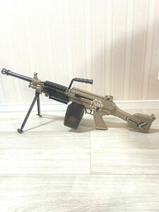  M249風電動スポンジダーツトイガン 排莢式ナーフガン ドラムマガジン ガンチェーン