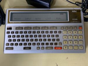 ◆HR83 NEC ハンドヘルドパーソナルコンピューター PC-2001 通電確認のみ　コンピューター　パソコン◆T