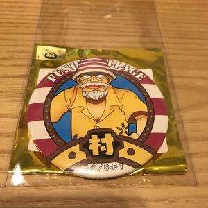 ウープ・スラップ ☆ ONEPIECE 輩缶バッジ 第24弾 WORLD ワンピース 麦わらストア 限定 麦スト フーシャ村 村長