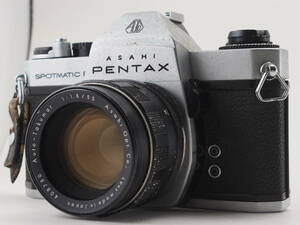 ★訳あり大特価★ ペンタックス PENTAX SPF ボディ AUTO-TAKUMAR 55mm 単焦点レンズセット #TA3022