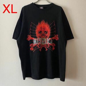 古着 90s ワンオクTAKA 着用 Metallica Rebel Pushead Tee XL 1997 メタリカ レベル パスヘッド Tシャツ Band Rock Rap バンドT ロックT