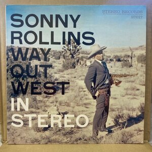 SONNY ROLLINS /WAY OUT WEST /S7017 /US-ORIGINAL★送料着払い★URT