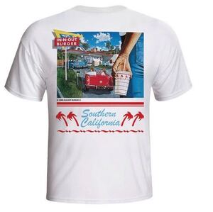 1990モデル 当時物 IN-N-OUT BURGER California　インアンドアウトバーガー Tシャツ Mサイズ