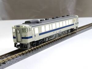 遊勝工房　Nゲージ　KATO　キハ40-2056(M車)九州色(加工車)オールLED化仕様(手摺り＋ワイパー＋)メンテ済　ゆうパケット360円発送同梱不可