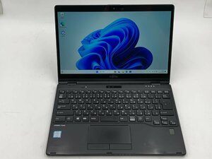 LTE 顔認証 FHD タッチパネル 2-in-1 富士通 LIFEBOOK U939X/A Core i5 8365U M.2SSD256G メモリ8G カメラx2 Wi-Fi Type-C Windows11