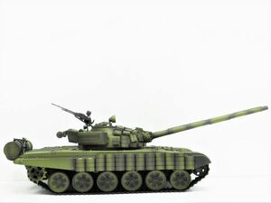 【赤外線バトルシステム付 対戦可能 塗装済み完成品戦車ラジコン】　Heng Long Ver.7.0 2.4GHz 1/16 戦車ラジコン T-72 MBT 3939-1