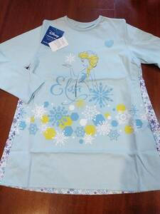 【未着用新品】ディズニー 長袖Tシャツ／チュニック ガールズ140cmサイズ Elsa