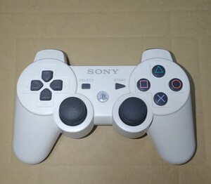 PS3コントローラー　ホワイト　プレステ3　DUALSHOCK3　