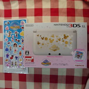 新品未使用 ニンテンドー3DS LL ディズニー マジックキャッスル マイ・ハッピー・ライフ 限定パック 予約特典付き SPR-S-WFCC 本体同梱版