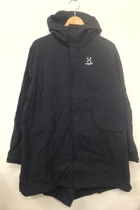 【送料無料】東京)◇Haglofs ホグロフス STRETCH CANVAS COAT ストレッチ キャンバスコート ブラック M